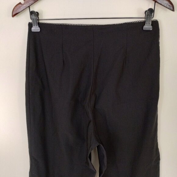 Joseph Ribkoff Casual Mid Rise Straight Leg Pants Black Size 8 - Picture 14 of 14